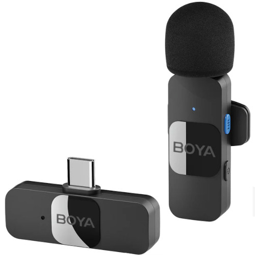 Boya BY-V10 Ultra Compact 2.4GHz Wireless Microphone