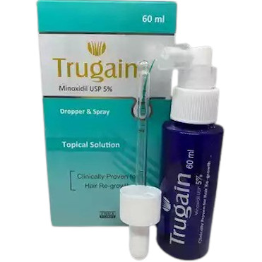 Trugain Minoxidil USP 5% Hair & Beard Regrowth