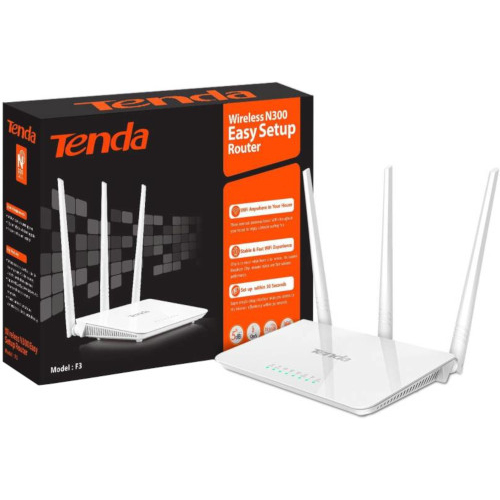 Tenda F3 Easy Setup Wi-Fi Router