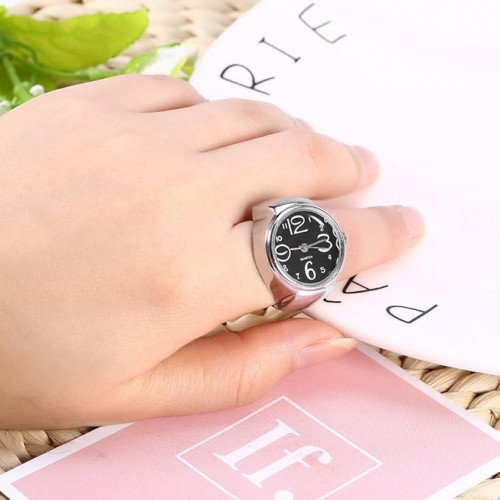 Fashionable Quartz Finger Ring Watch