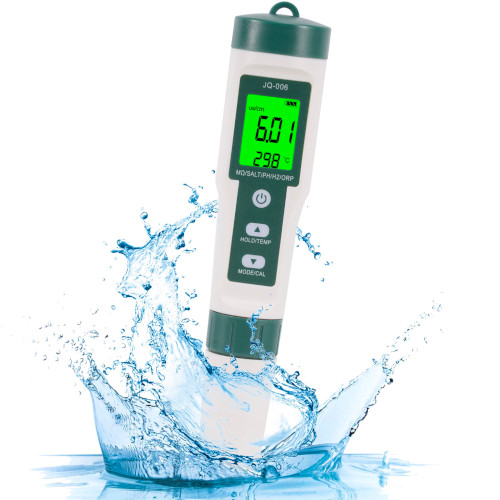 JQ-006 10-in-1 Digital Water Tester / Ph Meter