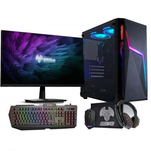 Desktop PC Core i5 6th Gen 16GB RAM 22" Monitor