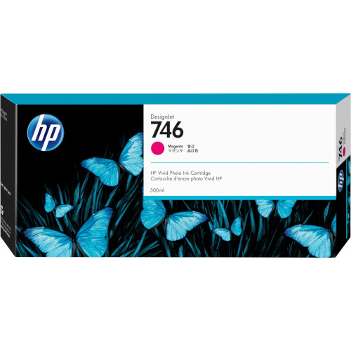 HP 746 Magenta Cartridge for HP DesignJet Z6 Printer