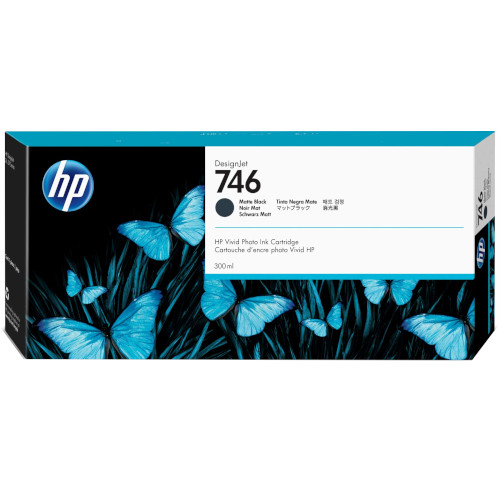 HP 746 Matte Black Cartridge for DesignJet Z6 Printer