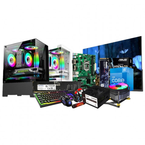 Gaming PC Core i5 7th Gen 8GB RAM 21.5" Monitor