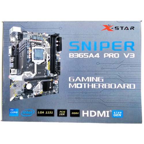 X-Star SNIPER B365A4 Pro V3 Gaming Motherboard