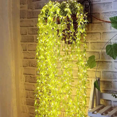 Green Leaf String Light