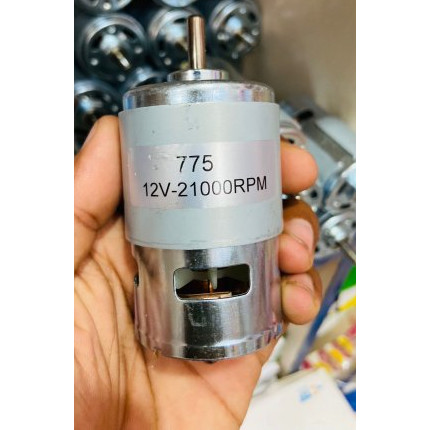 775 DC 12V 21000RPM Double Ball Bearing Motor