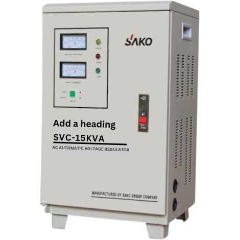 Sako SVC-15KVA Voltage Stabilizer