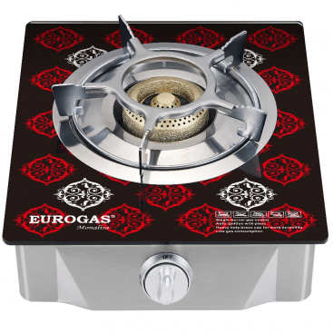 Eurogas Tempered Glass Single Gas Stove