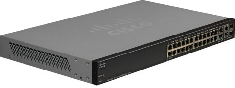 Cisco SG300-28P 24-Port 10/100 Gigabit PoE Managed Switch