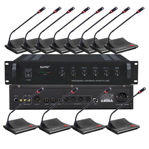 HTDZ HT-3000 Conference System Full Package 12-User