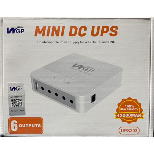 WGP USP203 Mini DC UPS