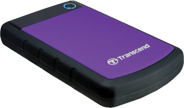 Transcend StoreJet 25H3P SATA 1TB Portable Hard Disk Drive