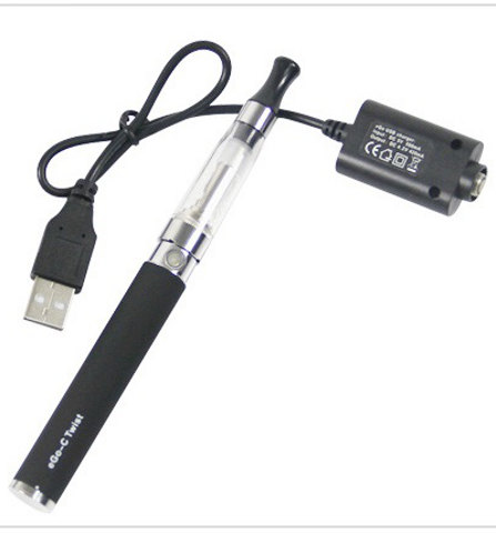 Ego-C Twist 1100 mAh USB Buck-Boost Electronic Cigarette Kit