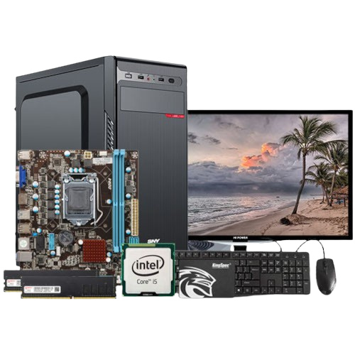 Desktop PC with Core i5 6th Gen 16GB DDR4 22" Monitor