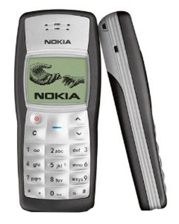 Nokia 1100 Four Lines Display GSM 2G Classic Mobile Phone