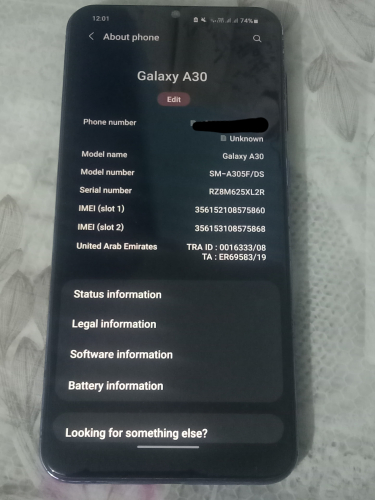 Samsung Galaxy A30