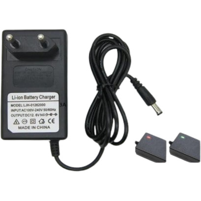 12.6V 3A Lithium-ion Battery Adapter with LED Indicator