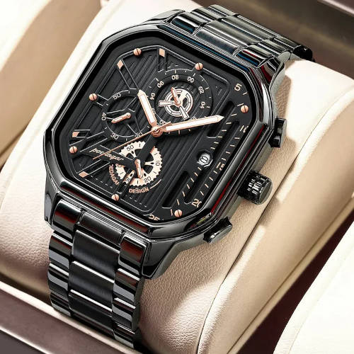 Poedagar 628 Luxury Chronograph Wristwatch