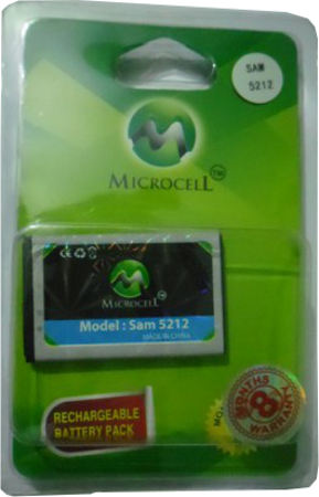 Microcell Green Li-ion Mobile Phone Battery Samsung 5212