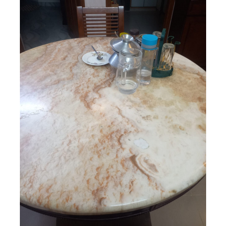 Marble Round Dining Table