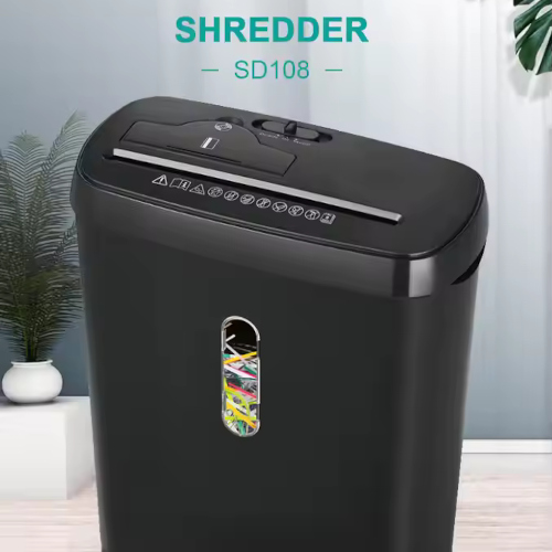 Mega SD108P Smart Paper Shredder Strip Machine