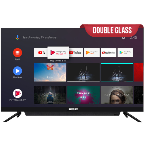 JPE 32DNDG 32" 2K Double Glass Android TV