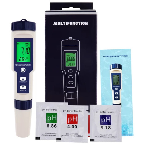 5-in-1 Water Quality Testing Meter