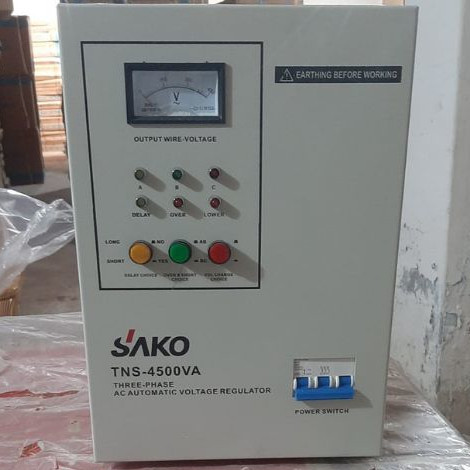 SAKO TNS-4.5VA 3-Phase AC Automatic Voltage Regulator