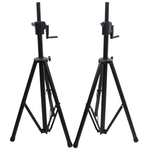 Professional Telescoping Crank Up Speaker Stand