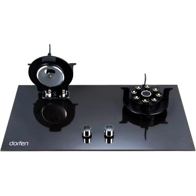 Dorfen DF-GB2C Built-In-HOB Glass Gas Stove