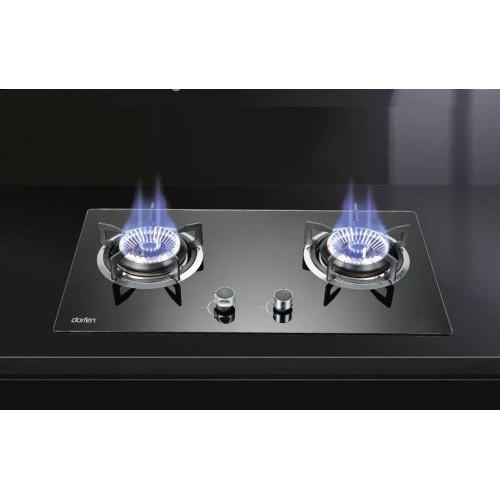 Dorfen DF-GB2B Built-In-HOB Glass Gas Burner