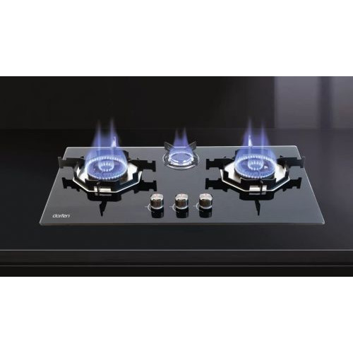 Dorfen DF-GB3A Built-In-HOB Gas Stove with 3 Burners