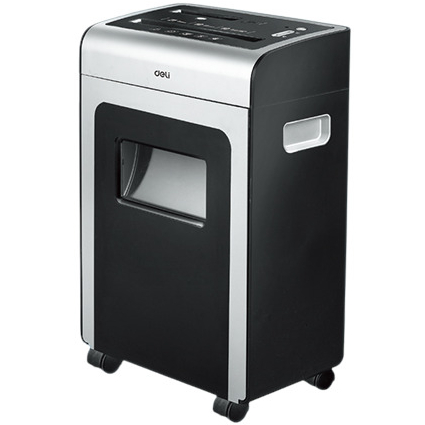 Deli 9915 10-Sheet Capacity 2m/min Cross Cut Paper Shredder