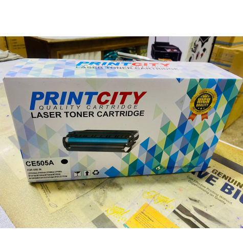 Printcity CE505A Black Toner Cartridge