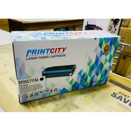 Printcity EP25/C7115A Black Laser Toner Cartridge