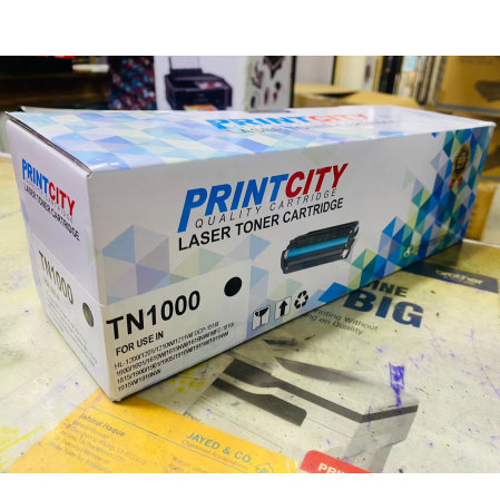 Printcity TN-1000 Black Laser Toner Cartridge