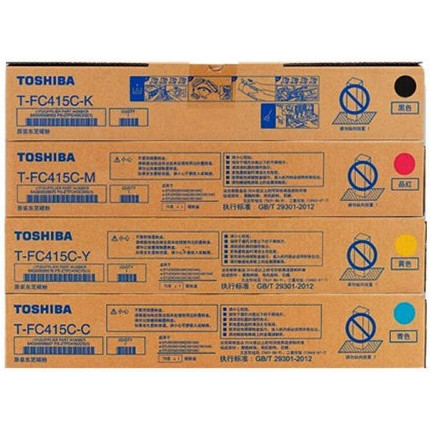 Toshiba T-FC415C-C Original Color Toner Set