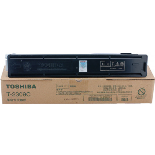 Toshiba T-2309C Black 17000 Pages Yield Photocopier Toner