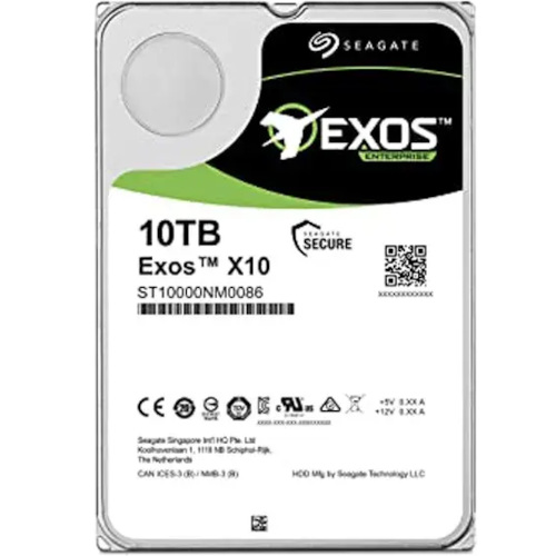 Seagate 10TB Exos SAS HDD