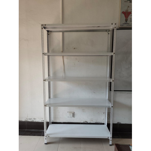 7-Feet Slotted Angle Rack with 5 Shelves