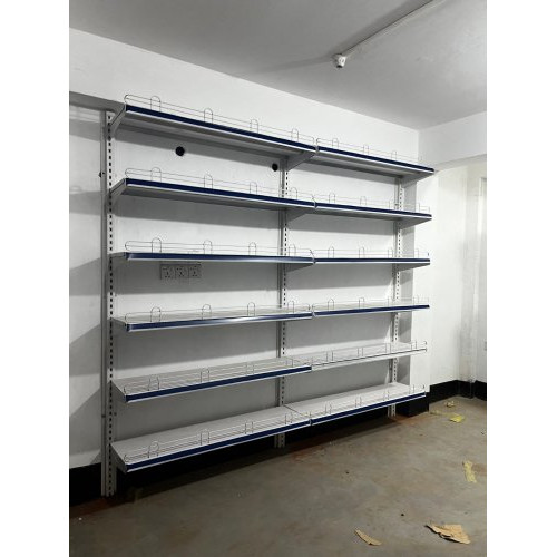 7-Feet Wall Mount Channel Rack with 5 Shelves