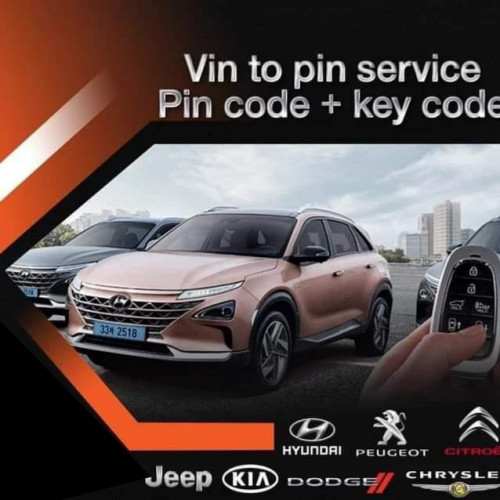 Vin to Pin Service Pin Code + Key Code