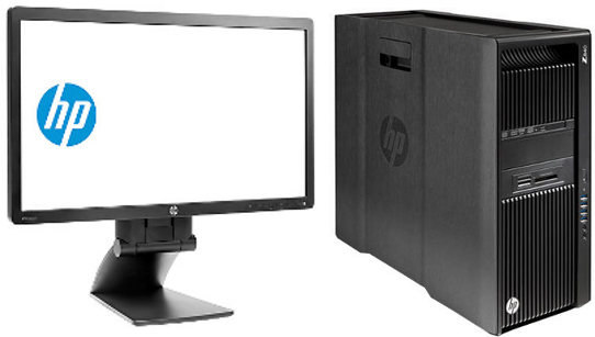 HP Z840 Intel Xeon 64GB RAM 21.5" Tower Desktop Workstation