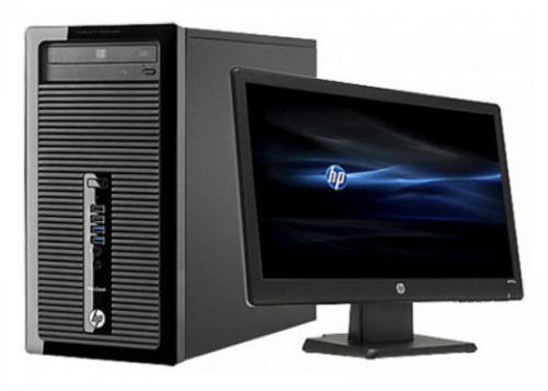 HP 280 G1 MT Core i3 4GB RAM 18.5" Desktop Microtower PC
