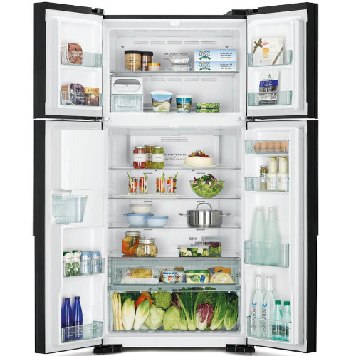 Hitachi R-W690P7PB (GBK) 540L Big French Refrigerator