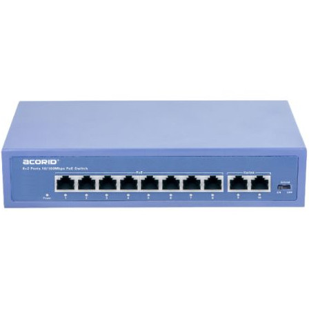 Acorid CS1110PG 8-Ports PoE Switch