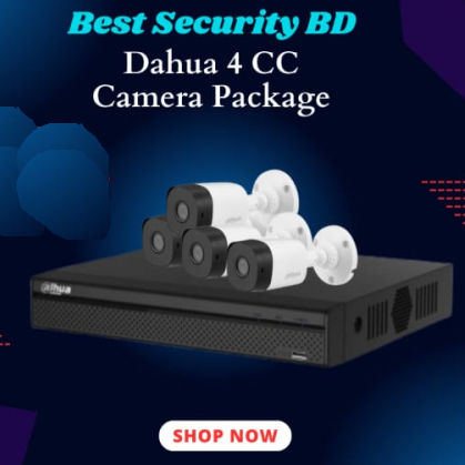 Dahua 4-CH CC Camera Package