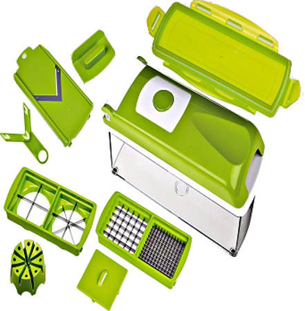 Genius Nicer Dicer Plus Multi Chopper 5 Ultra-Sharp Blades